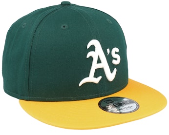 Oakland Athletics MLB 9FIFTY Green/Yellow Snapback