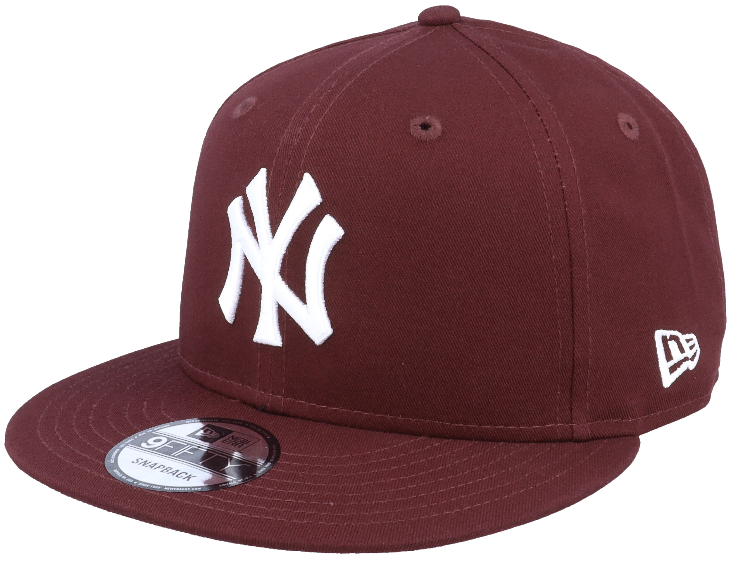 New York Yankees MLB Colour 9FIFTY Maroon/White Snapback - New Era cap ...