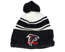 Atlanta Falcons NFL22 Sideline Sportknit Black Pom - New Era
