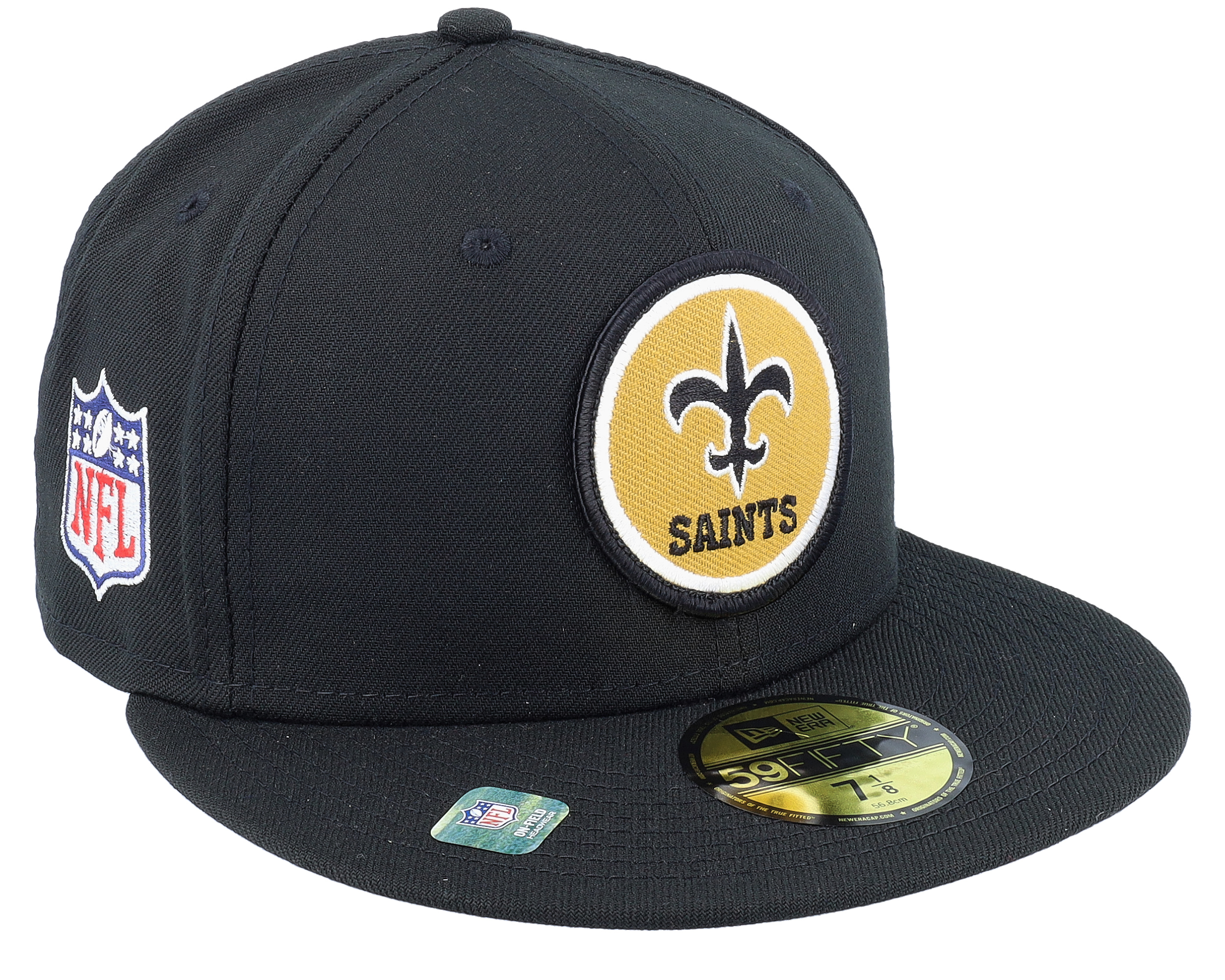 New Orleans Saints NFL22 Sideline Historic 59FIFTY Black Fitted New Era