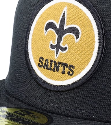 New Orleans Saints NFL22 Sideline Historic 59FIFTY Black Fitted - New Era