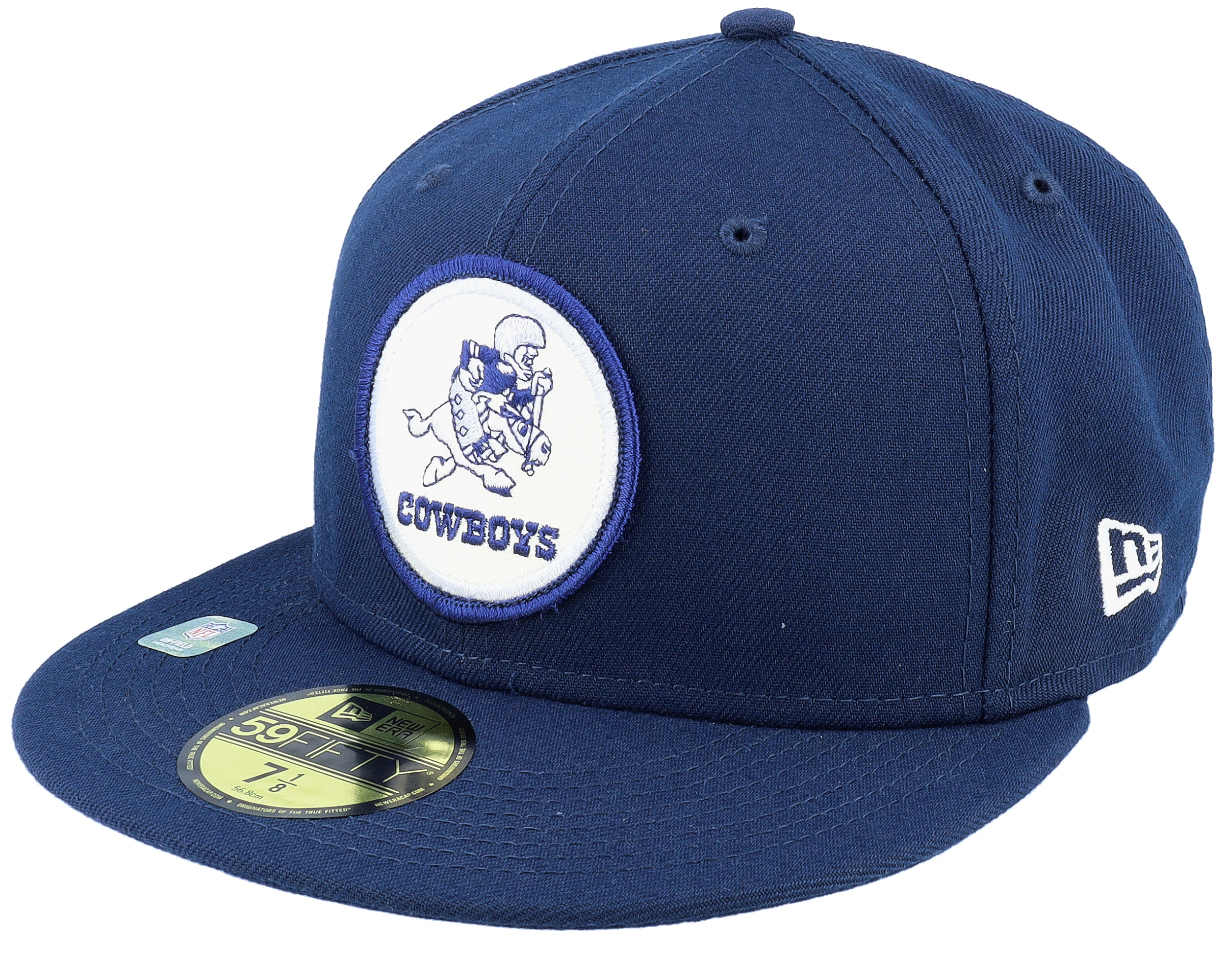 Dallas Cowboys NFL22 Sideline Historic 59FIFTY Navy Fitted