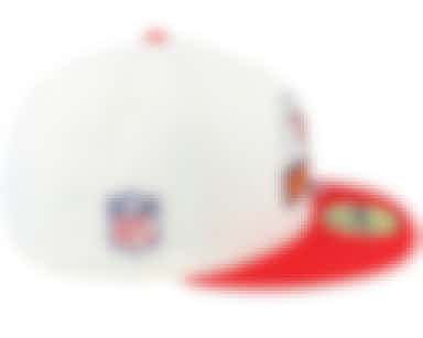 Kansas City Chiefs NFL22 Sideline 59FIFTY White/Red Fitted - New Era