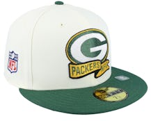 Green Bay Packers NFL22 Sideline 59FIFTY White/Green Fitted - New Era