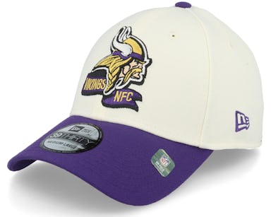 Minnesota Vikings NFL22 Sideline 39THIRTY White/Purple Flexfit - New Era cap