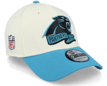 Carolina Panthers NFL22 Sideline 39THIRTY White/Blue Flexfit - New Era