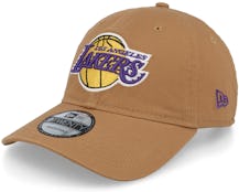 Los Angeles Lakers Core Classic 2 0 Camel Dad Cap - New Era