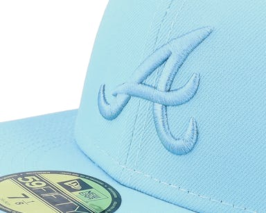 Atlanta Braves 59FIFTY Color Pack Light Blue Fitted - New Era cap