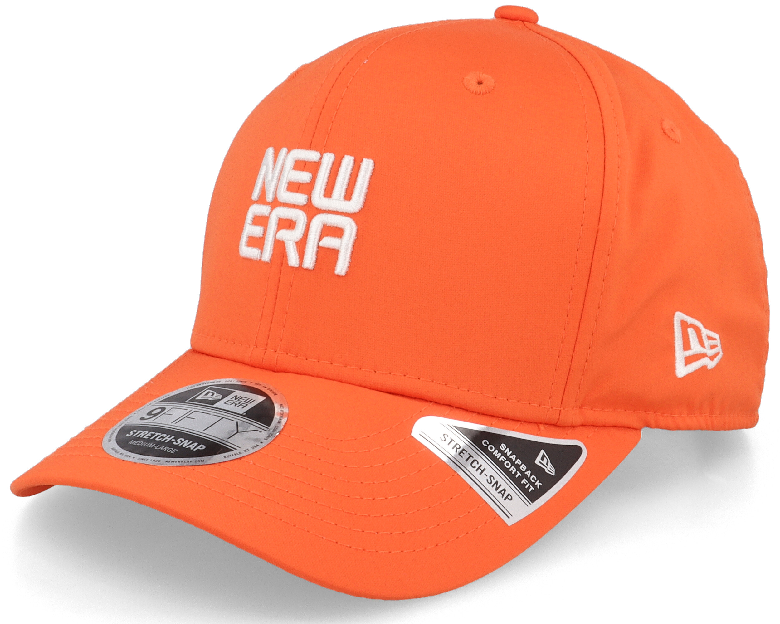 Poly 9FIFTY Orange/White Adjustable New Era cap