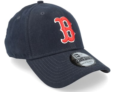 Boston Red Sox Brushed Cotton 39THIRTY Navy/Red Flexfit - New Era
