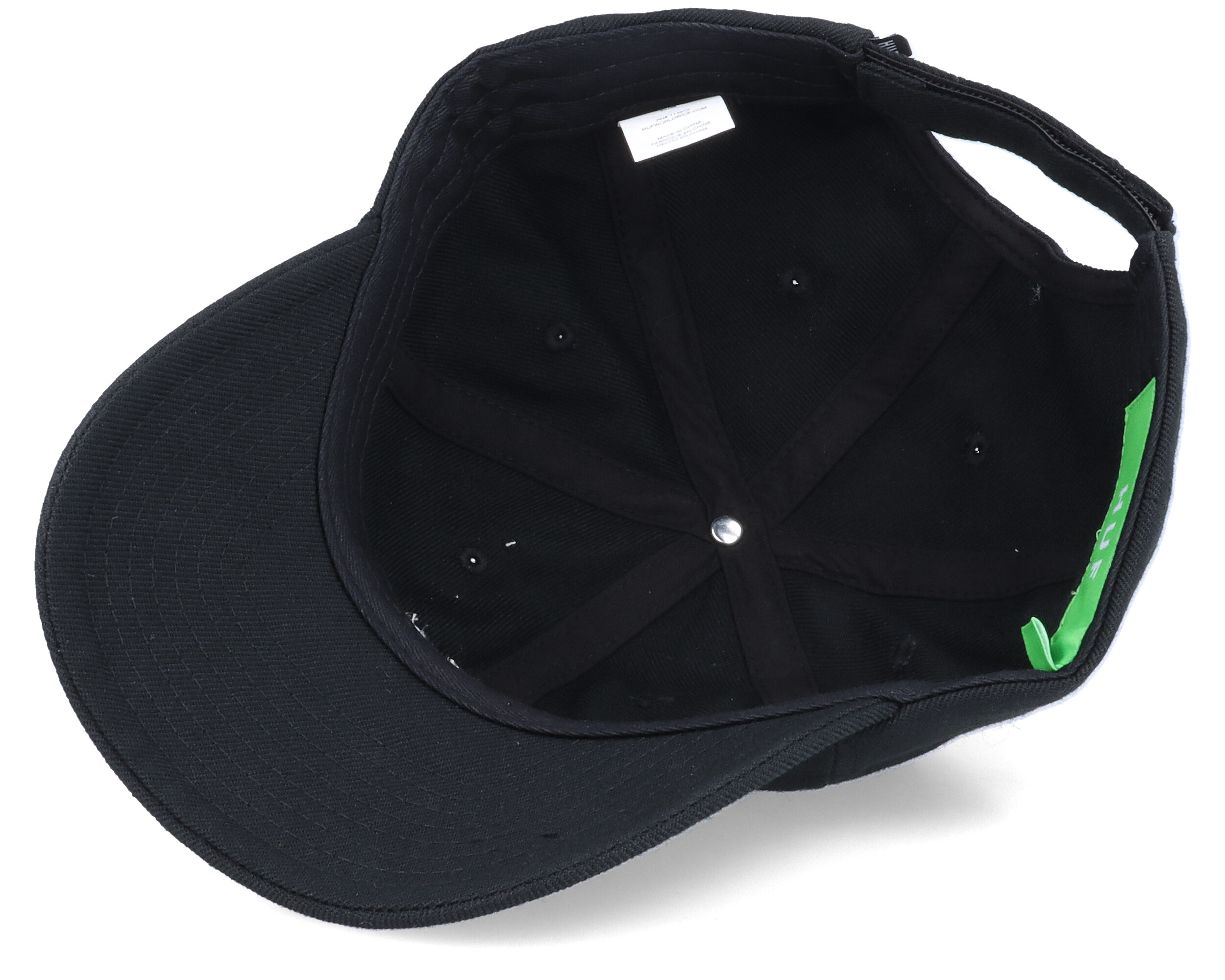 Wasted Time 6 Panel Cv Hat Black Dad Cap - HUF