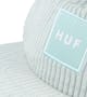 Box Logo Cord 5 Panel Hat Mint Strapback - HUF