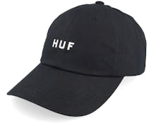 Huf Set Og Cv Hat Black Dad Cap - HUF