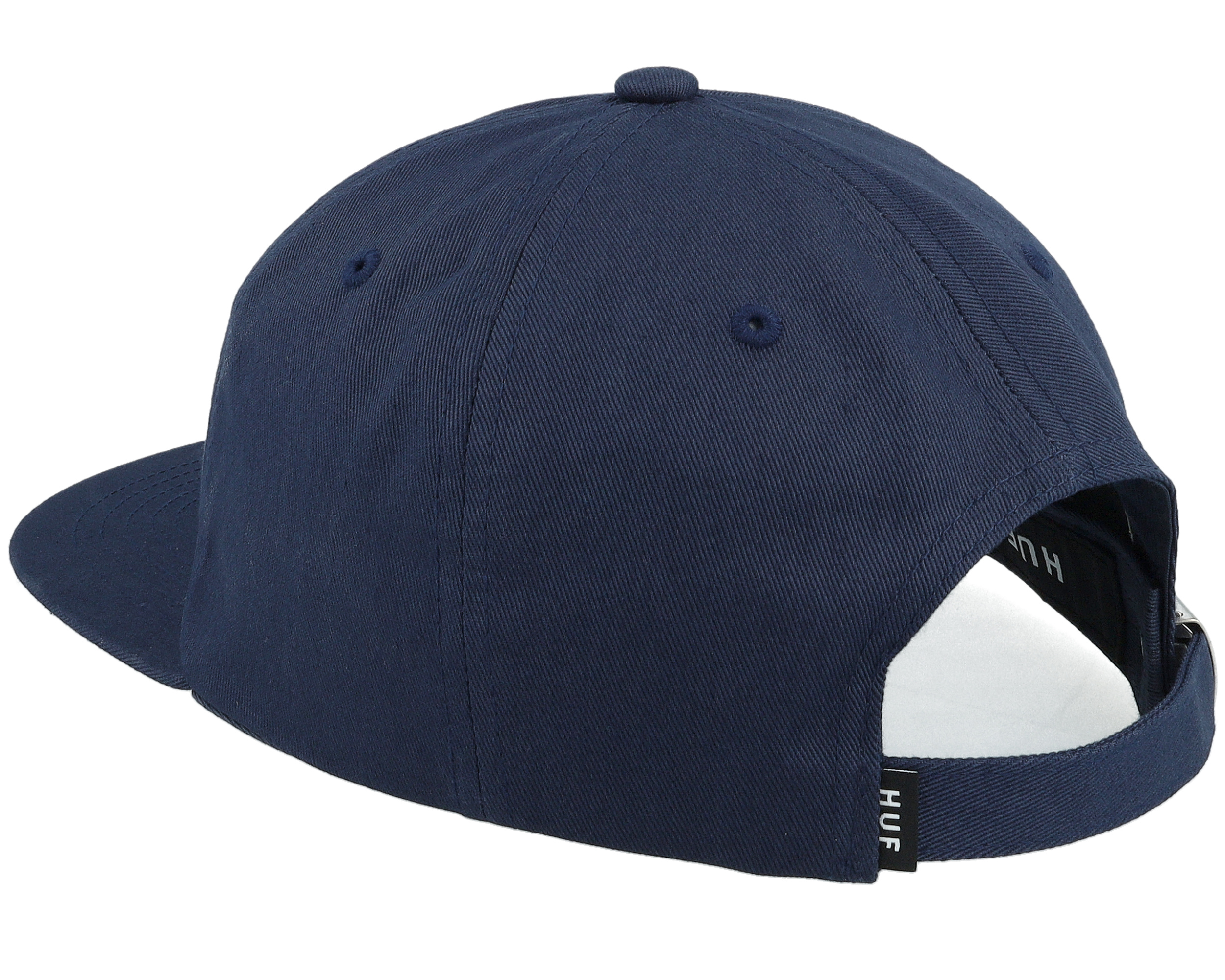 Pop Fly 6 Panel Hat Navy Strapback - HUF | Hatstore.com.hk