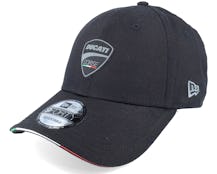 Ducati Italian Flag Visor 9FORTY Black Adjustable - New Era