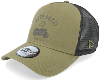 Moto Guzzi Essential November Green/Black E-Frame Trucker