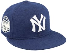 New York Yankees Wool 59FIFTY Navy Fitted - New Era