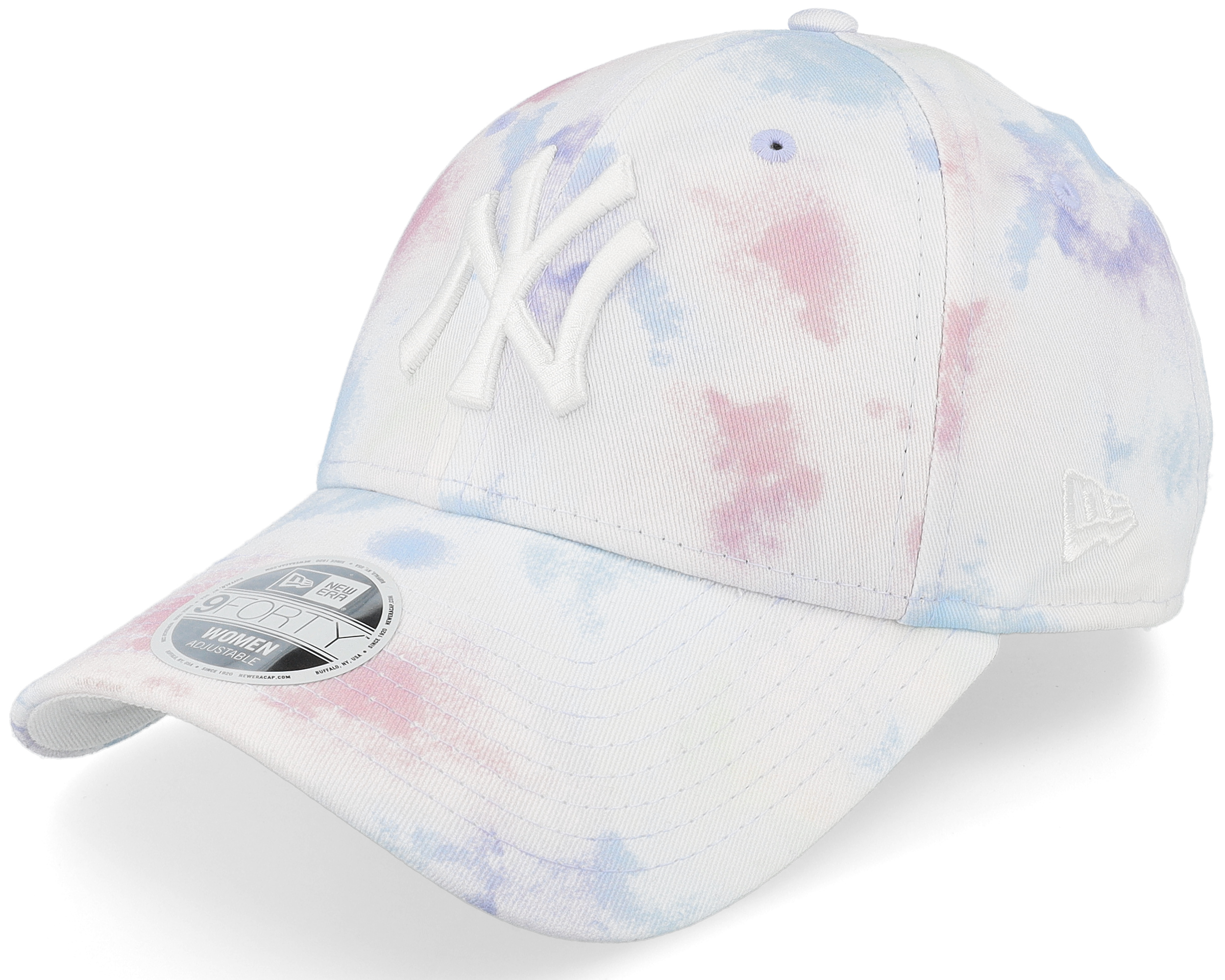 Fitted Hat Tie Dye Ny Hat New York Yankees Womens Pastel Tie Dye