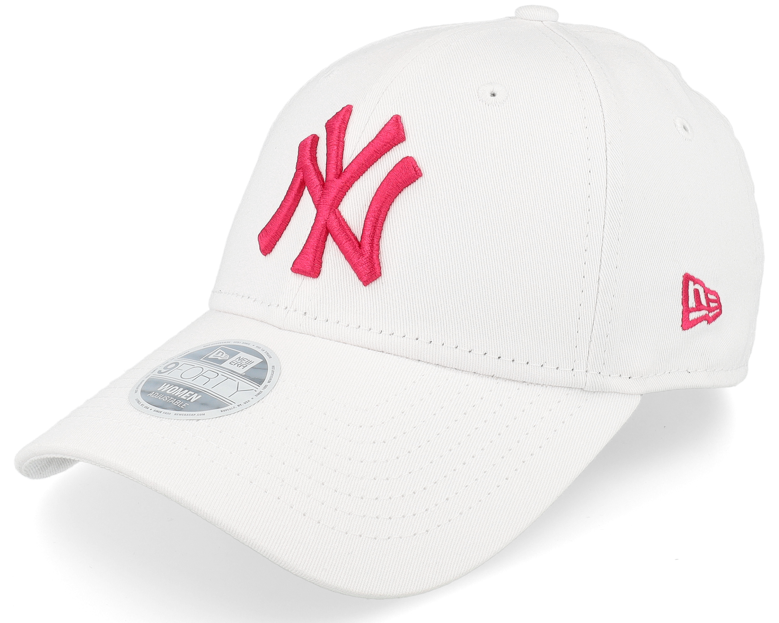 Buy the NY Yankees Women's Cap New Era grey / pink