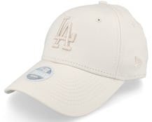 Los Angeles Dodgers Womens League Essential 9FORTY Stone/Stone Adjustable - New Era