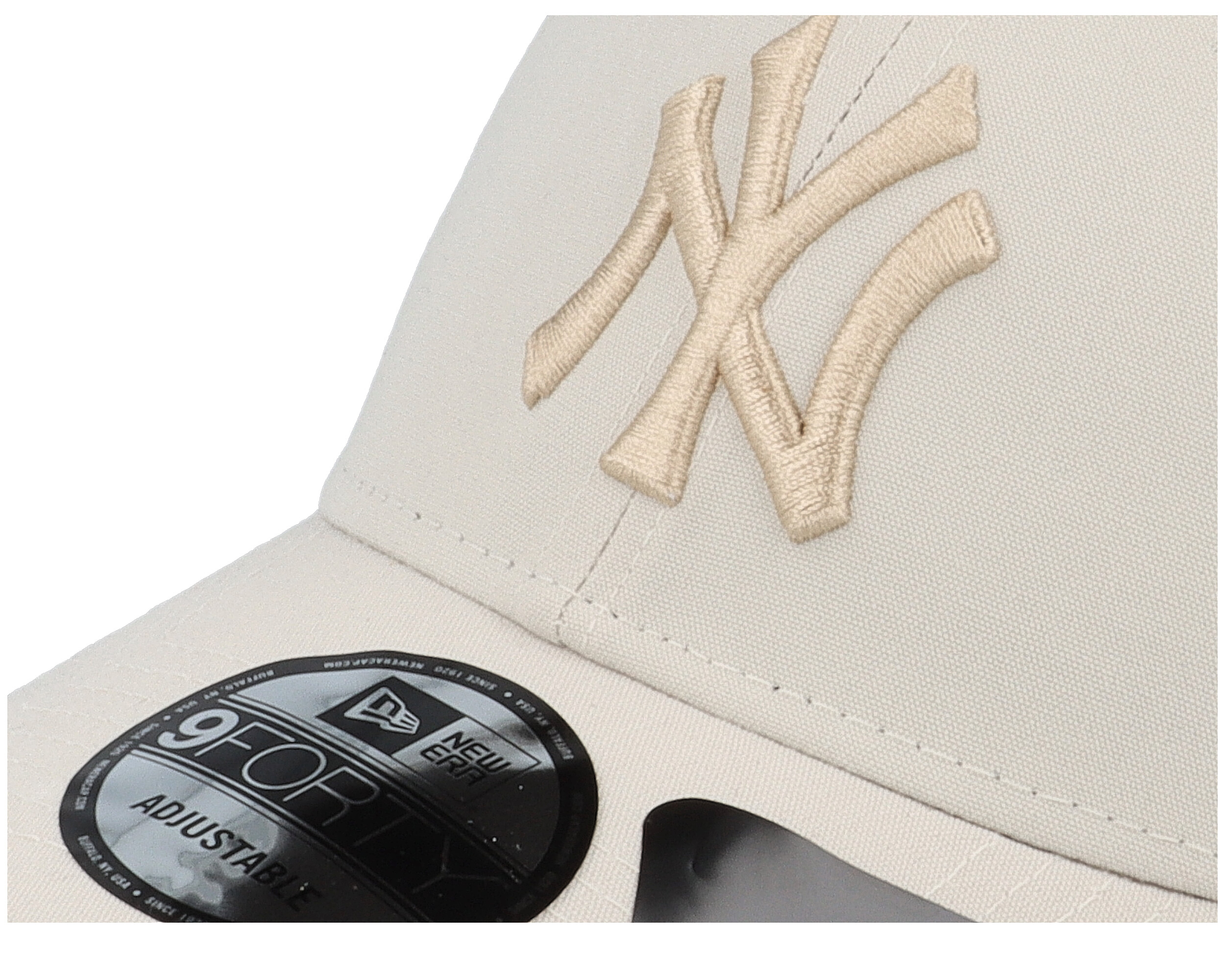 New York Yankees Tonal Repreve 9FORTY Stone/Stone Adjustable