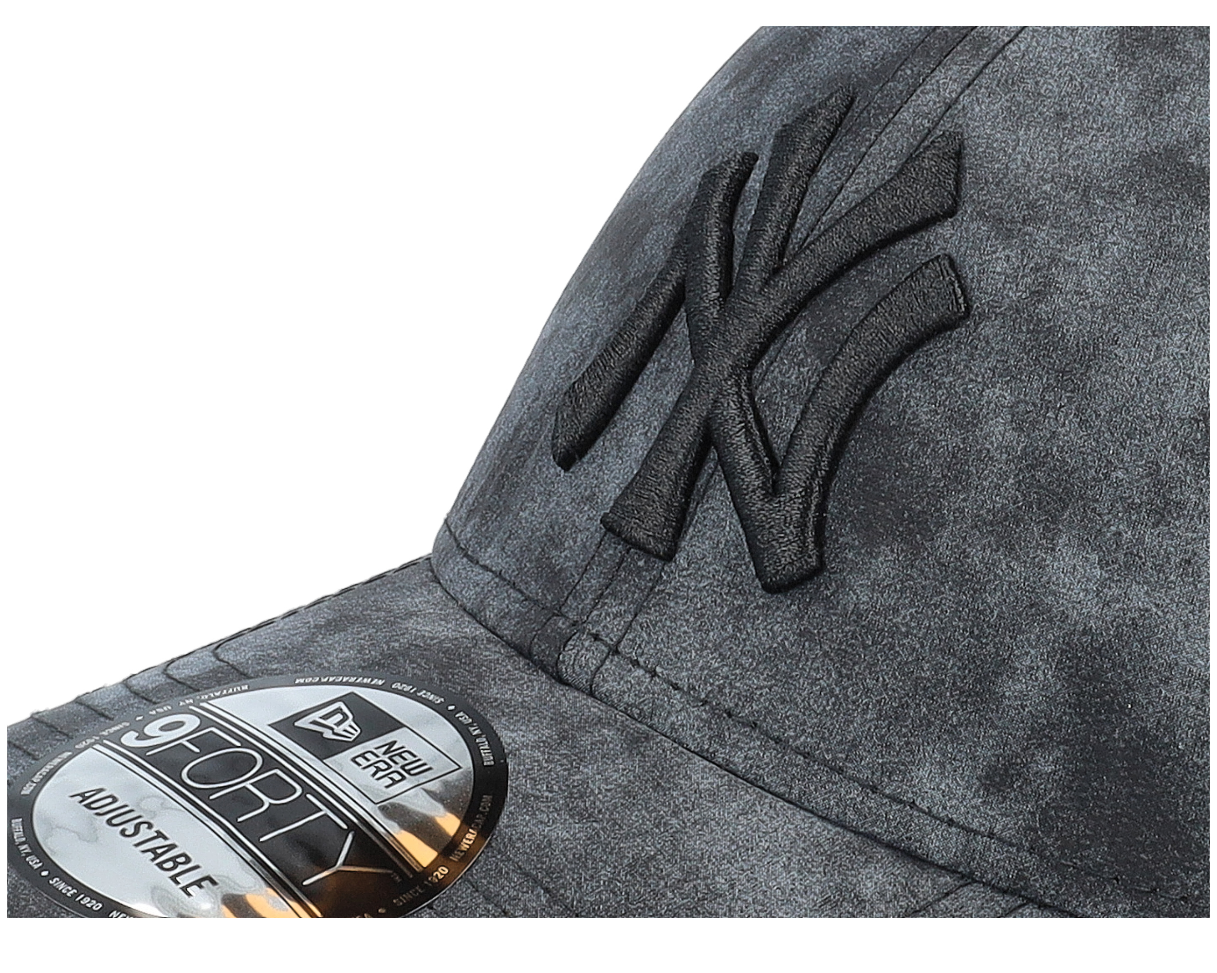 ☆NASTY FANCY CLUB☆ NF TYPO BASIC UNECE WARM GRAY F24QB352 Cap New Era New York Yankes Heather Base Grey Stretch Snap