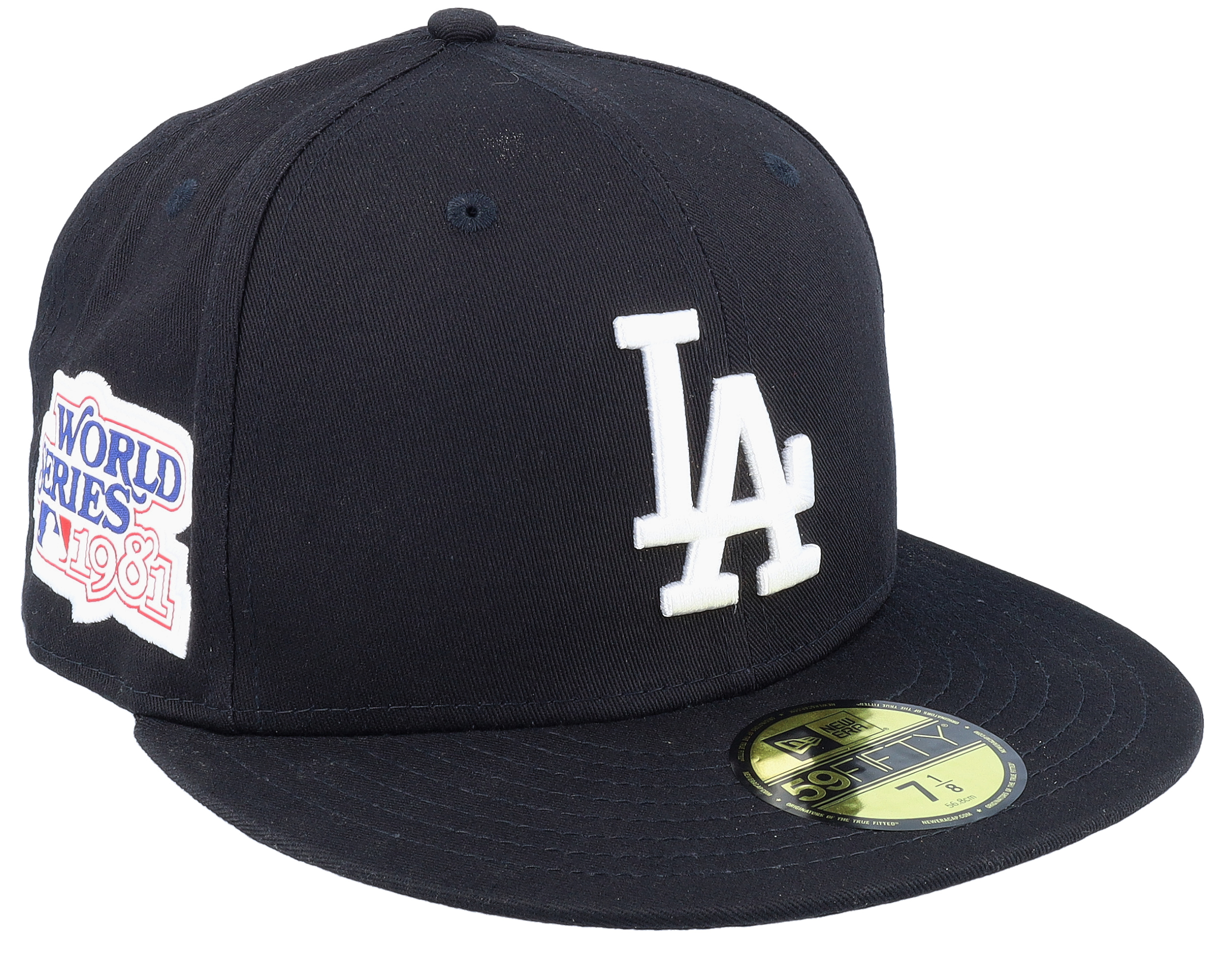 New Era - MLB Grey fitted Cap - New York Yankees Side Patch 59FIFTY Grey/Navy Fitted @ Hatstore