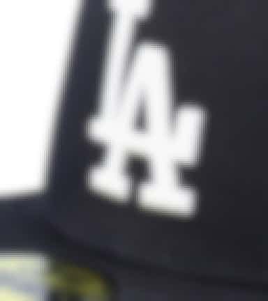 Los Angeles Dodgers Side Patch 59FIFTY Black Fitted - New Era