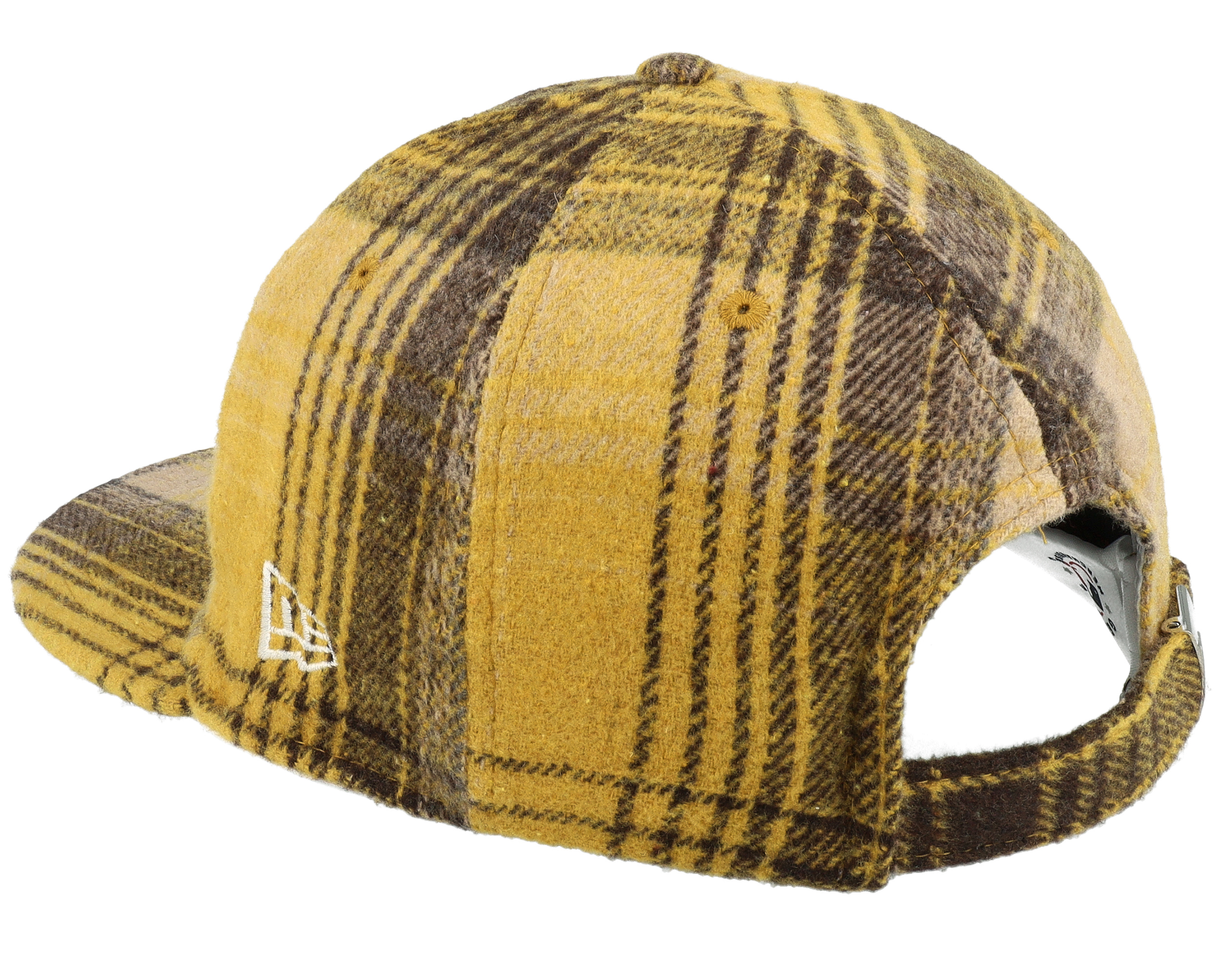 New York Yankees Plaid 9FIFTY Camel Strapback