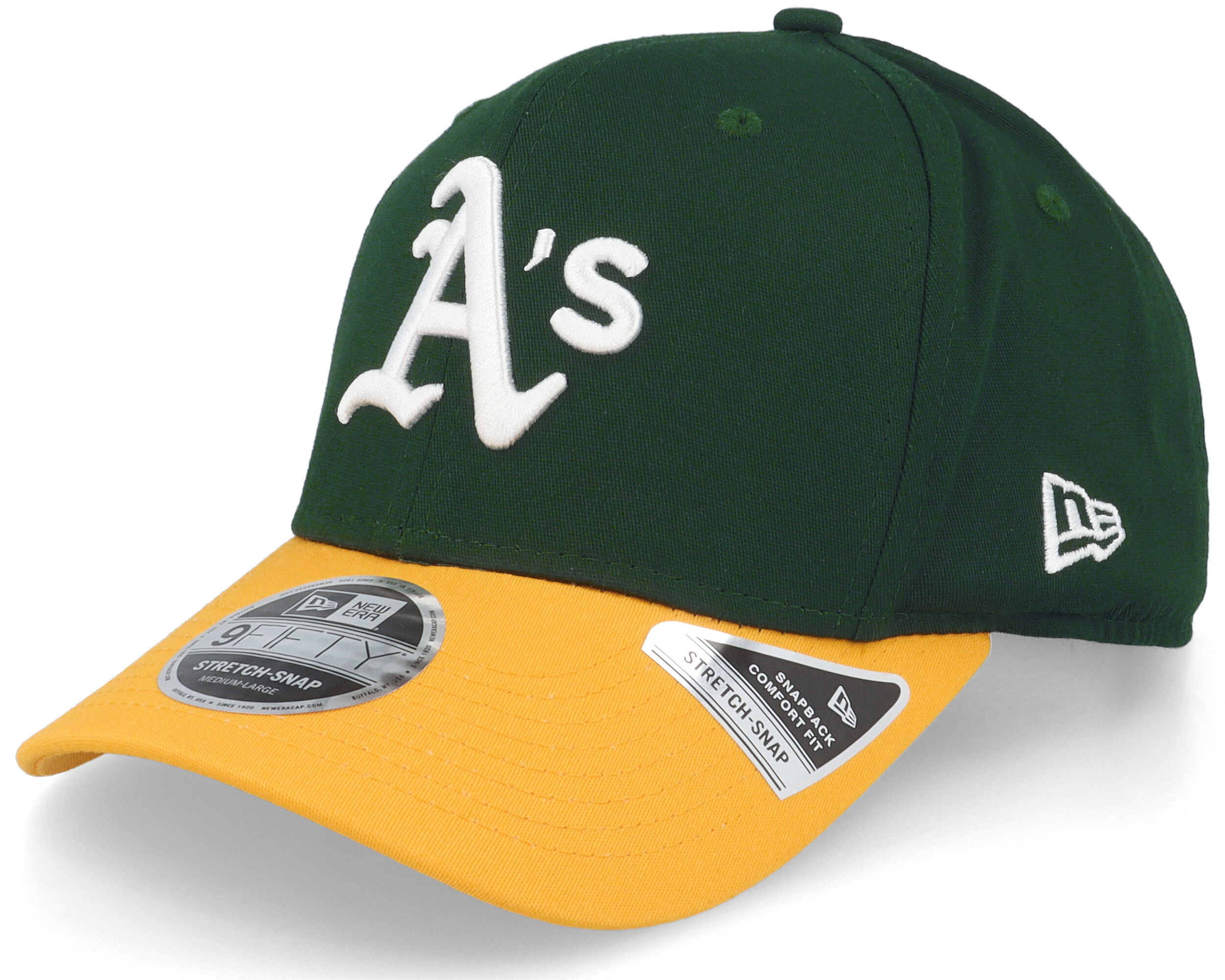 New Era 9Forty Oakland Athletics MLB Stone / Dark Green - NE60298708