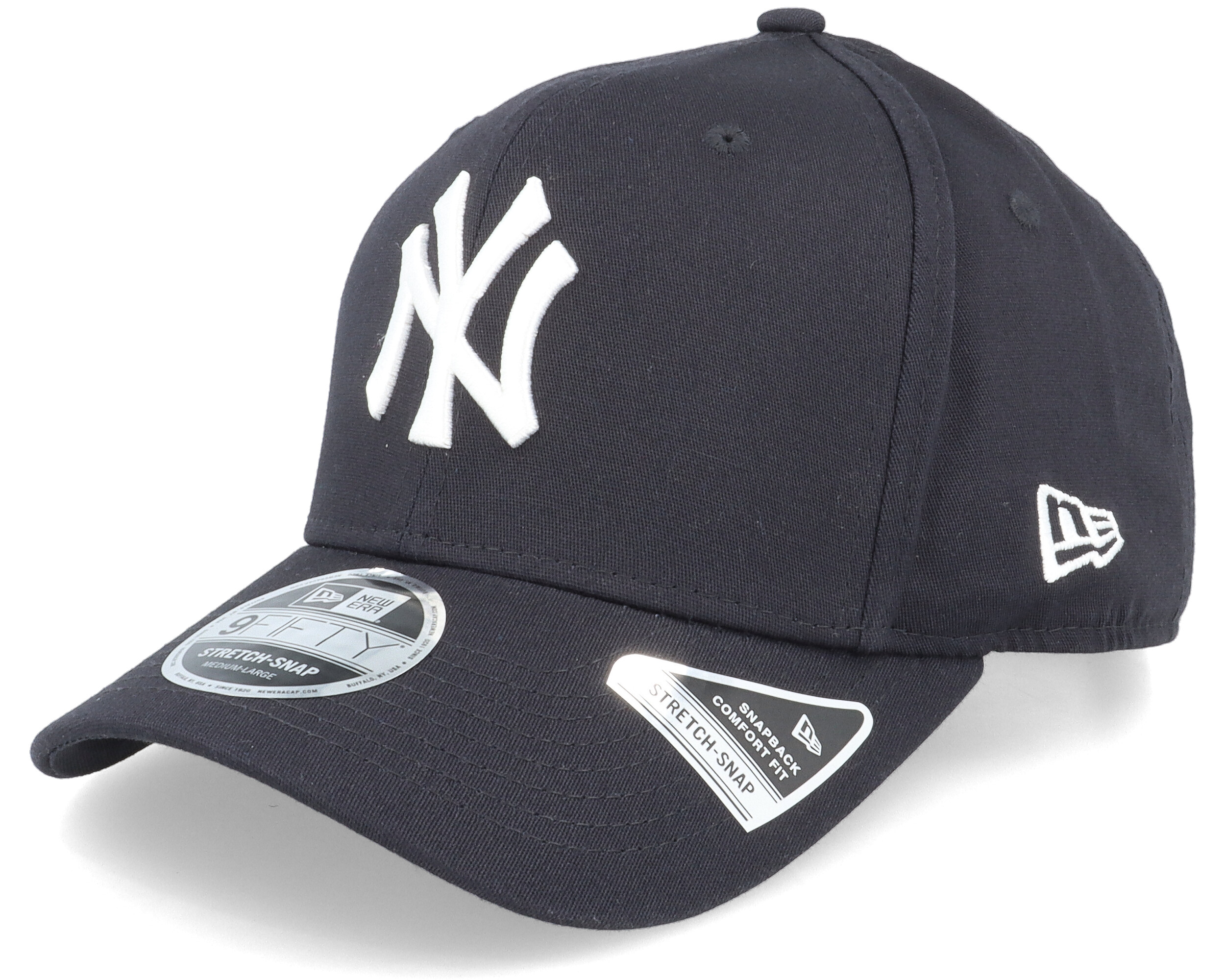 New York Yankees MLB Logo 9FIFTY Navy/White Adjustable - New Era cap ...