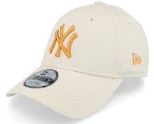 New York Yankees League Essential 9FORTY Stone/Gold Adjustable - New Era