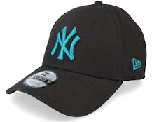 New York Yankees League Essential 1 9FORTY Black/Blue Adjustable - New Era