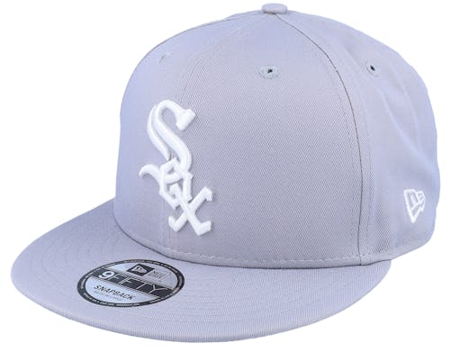 Chicago White Sox League Essential 9FIFTY Grey/White Snapback - New Era