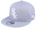 Chicago White Sox League Essential 9FIFTY Grey/White Snapback - New Era