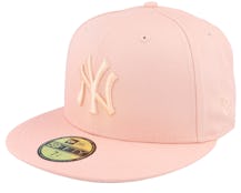 New York Yankees League Essential 59FIFTY Pink Fitted - New Era