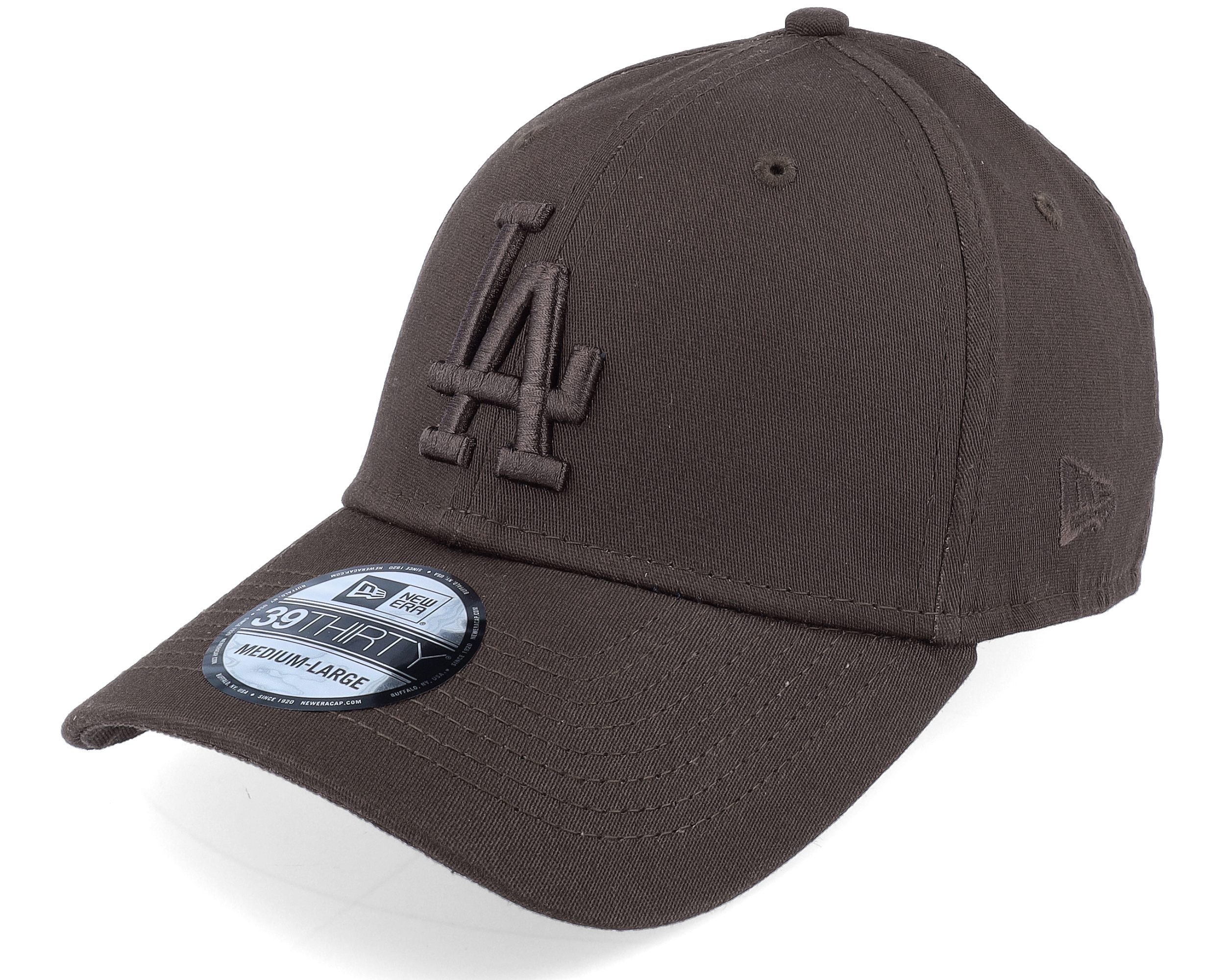 Los Angeles Dodgers League Essential 39THIRTY Brown Flexfit - New Era ...