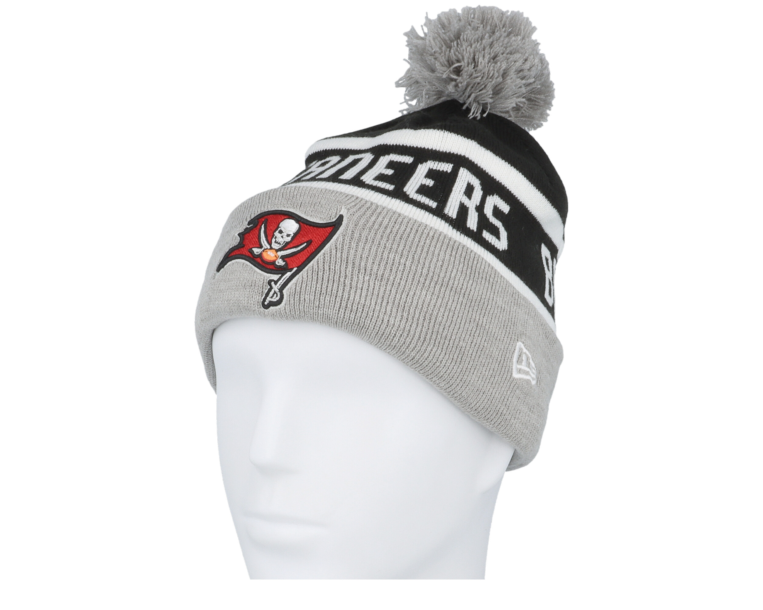 Tampa Bay Buccaneers Jake Grey/Black Pom New Era