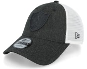 Las Vegas Raiders Home Field 9FORTY Black/White Trucker