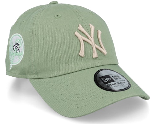 New York Yankees Washed Patch 9TWENTY Pastel Green Dad Cap