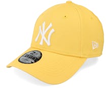 New York Yankees League Essential 1 9FORTY Yellow/White Adjustable - New Era