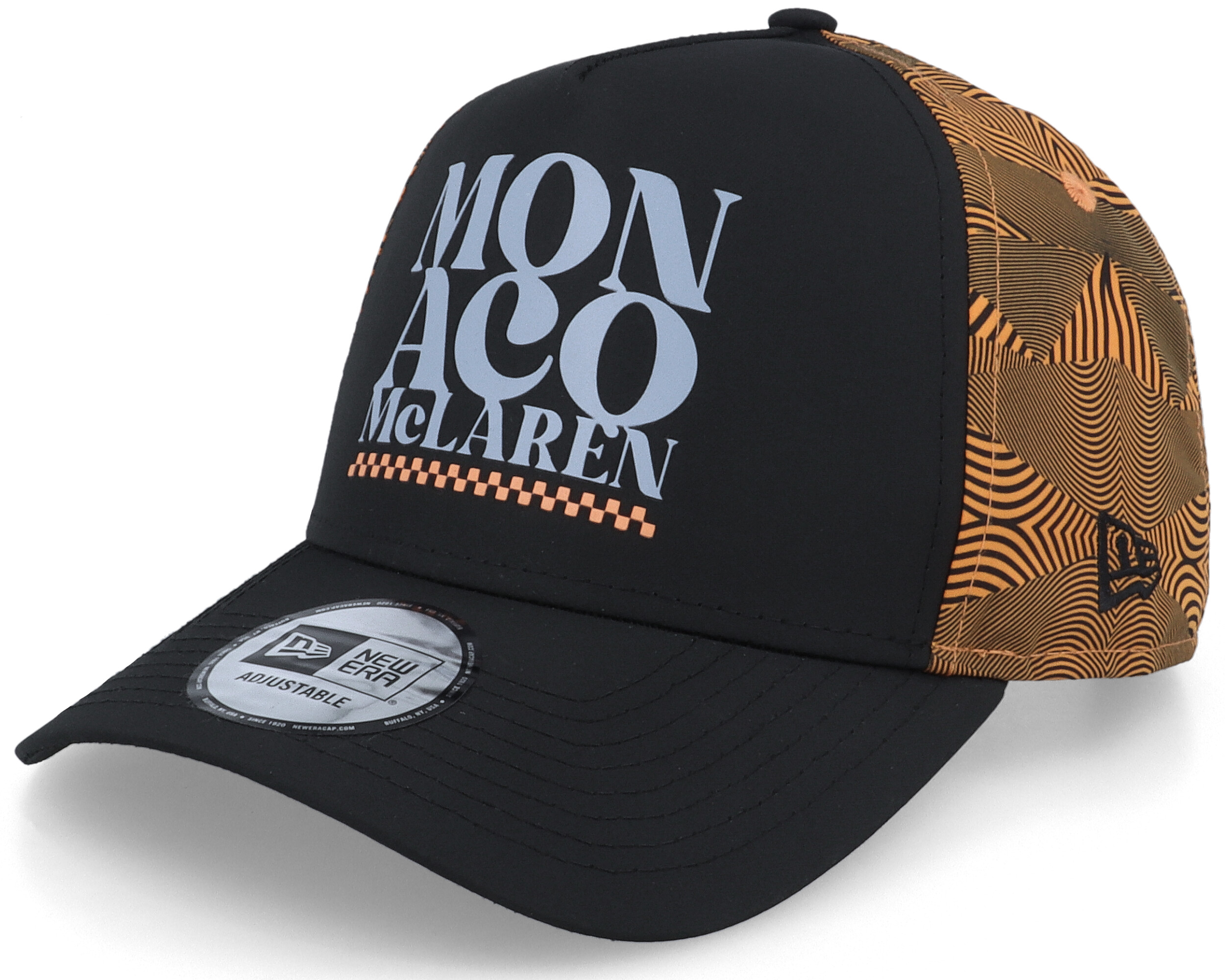 McLaren Monaco AFrame Black Adjustable Formula One keps Hatstore.se