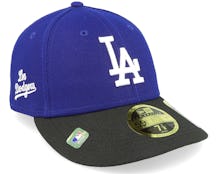 Los Angeles Dodgers MLB22 City Connect Off Low Profile 59FIFTY Blue/Black Fitted - New Era