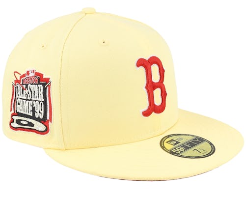 Boston Red Sox Launch 59FIFTY Pastel Yellow Fitted - New Era cap