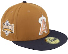 Los Angeles Angels Lazy Sunday 59FIFTY Brown/Navy Fitted - New Era