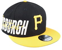Pittsburgh Pirates 9FIFTY Sidefont Black/Yellow Snapback - New Era