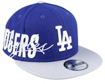 Los Angeles Dodgers 9FIFTY Sidefont Royal/Grey Snapback - New Era