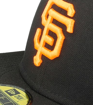 San Francisco Giants 59FIFTY Summerpop Black/Orange Fitted - New Era