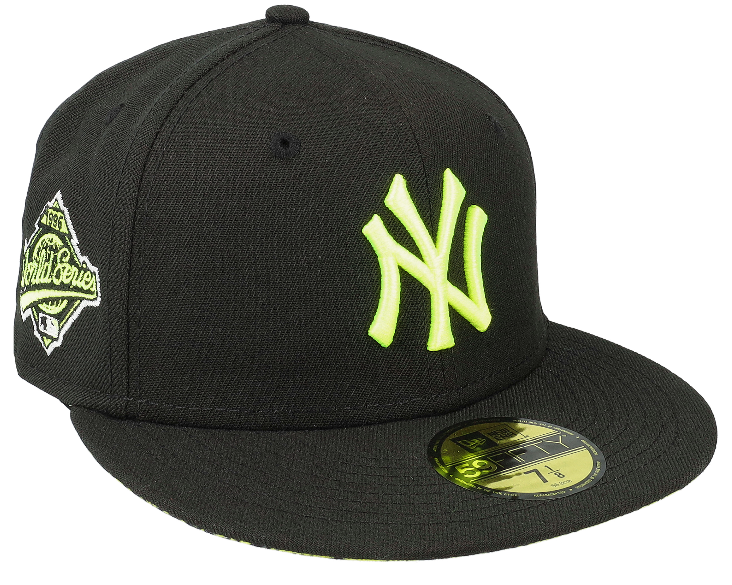 New York Yankees New Era Neon Fill 59FIFTY Fitted Hat - Black