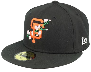 San Francisco Giants 59FIFTY Sidepatchbloom Black Fitted - New Era
